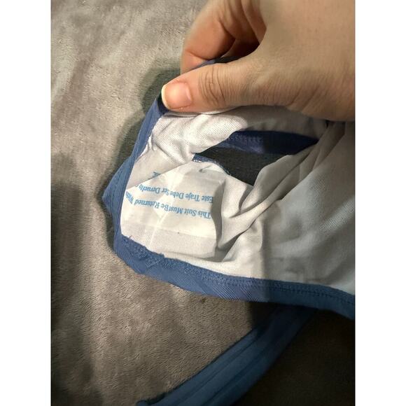 NWT Kona Sol Women Wide Ribbed Ring SZ Medium
One Piece Swimsuit Dusty Blue - Picture 9 of 11